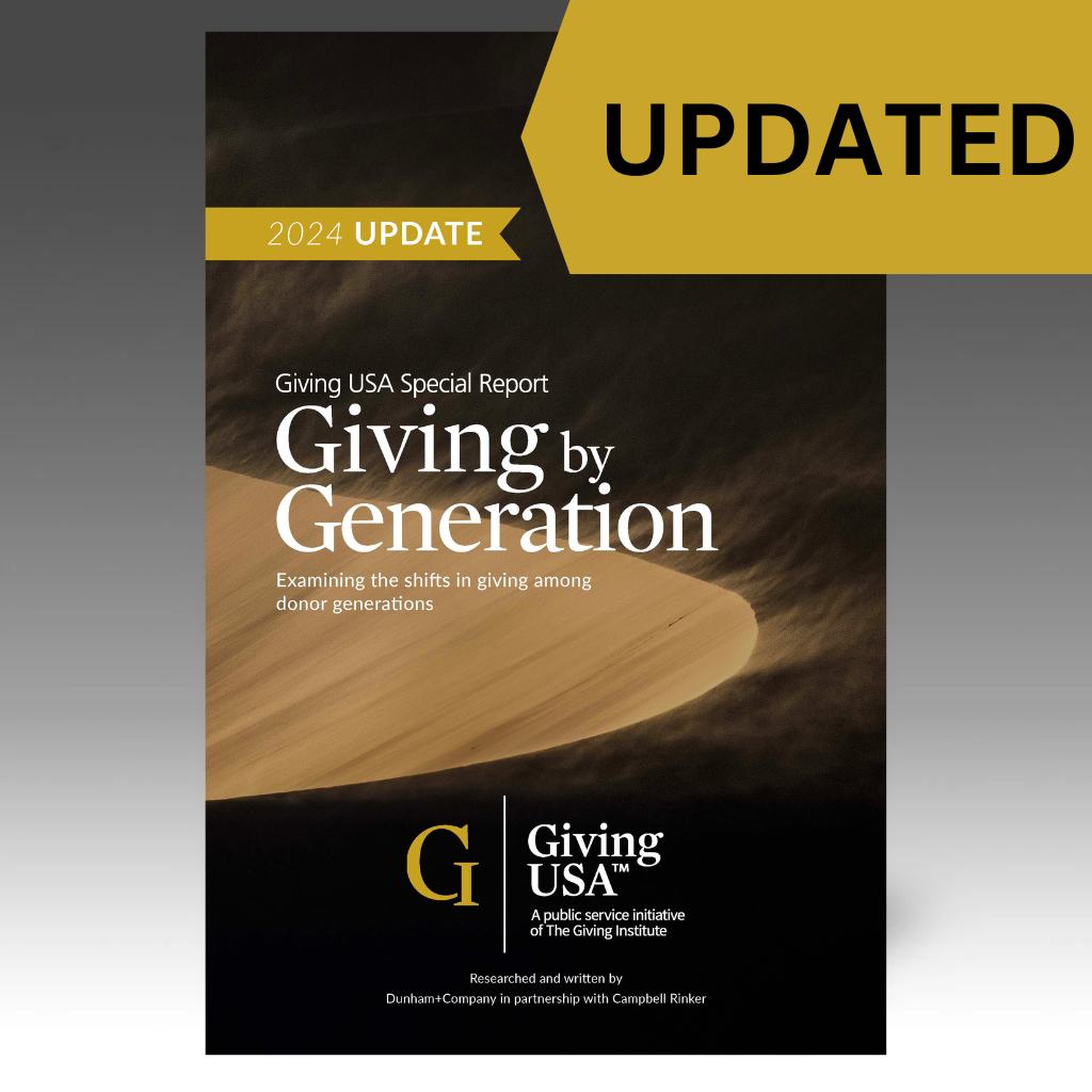 Giving USA Special Report - Giving by Generation UPDATE